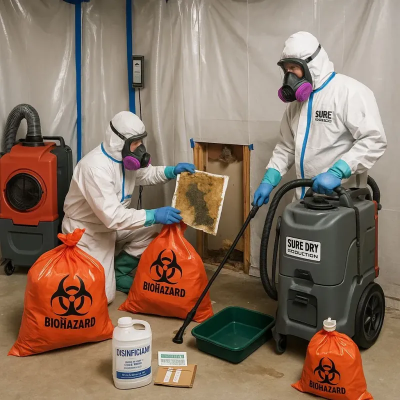 Contaminated Water Handling Protocols process in Winnebago, IL