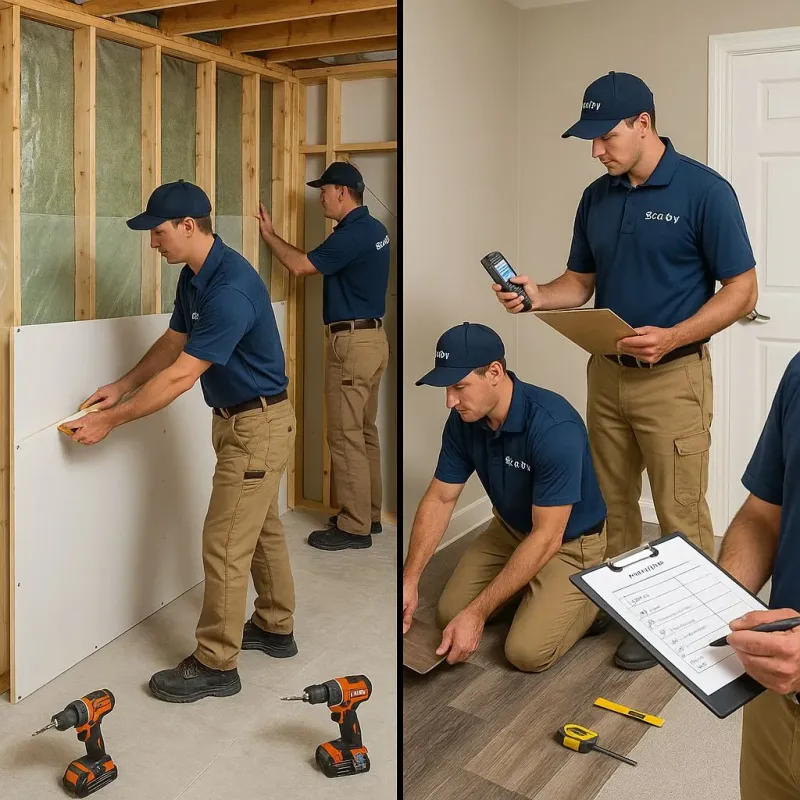 Repairs and Reconstruction process in Winnebago, IL